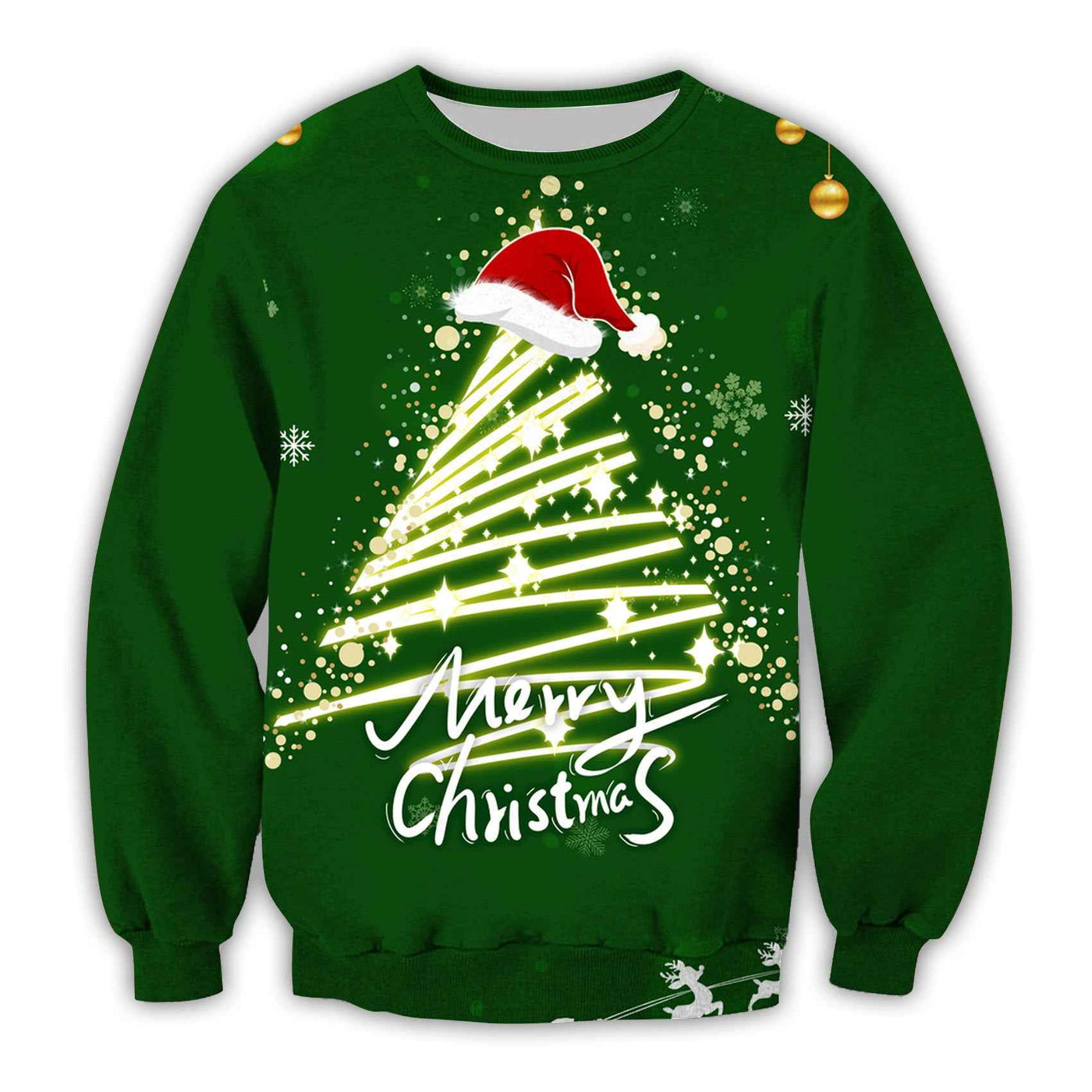 3D Digital Printing Christmas Hoodie