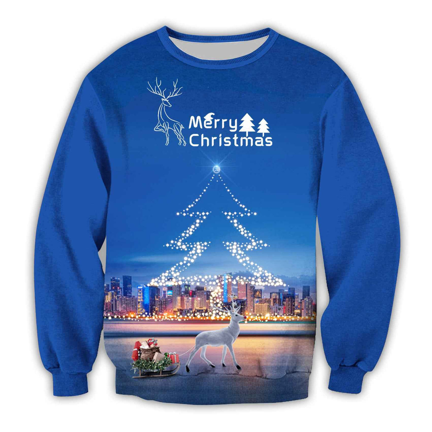 3D Digital Printing Christmas Hoodie