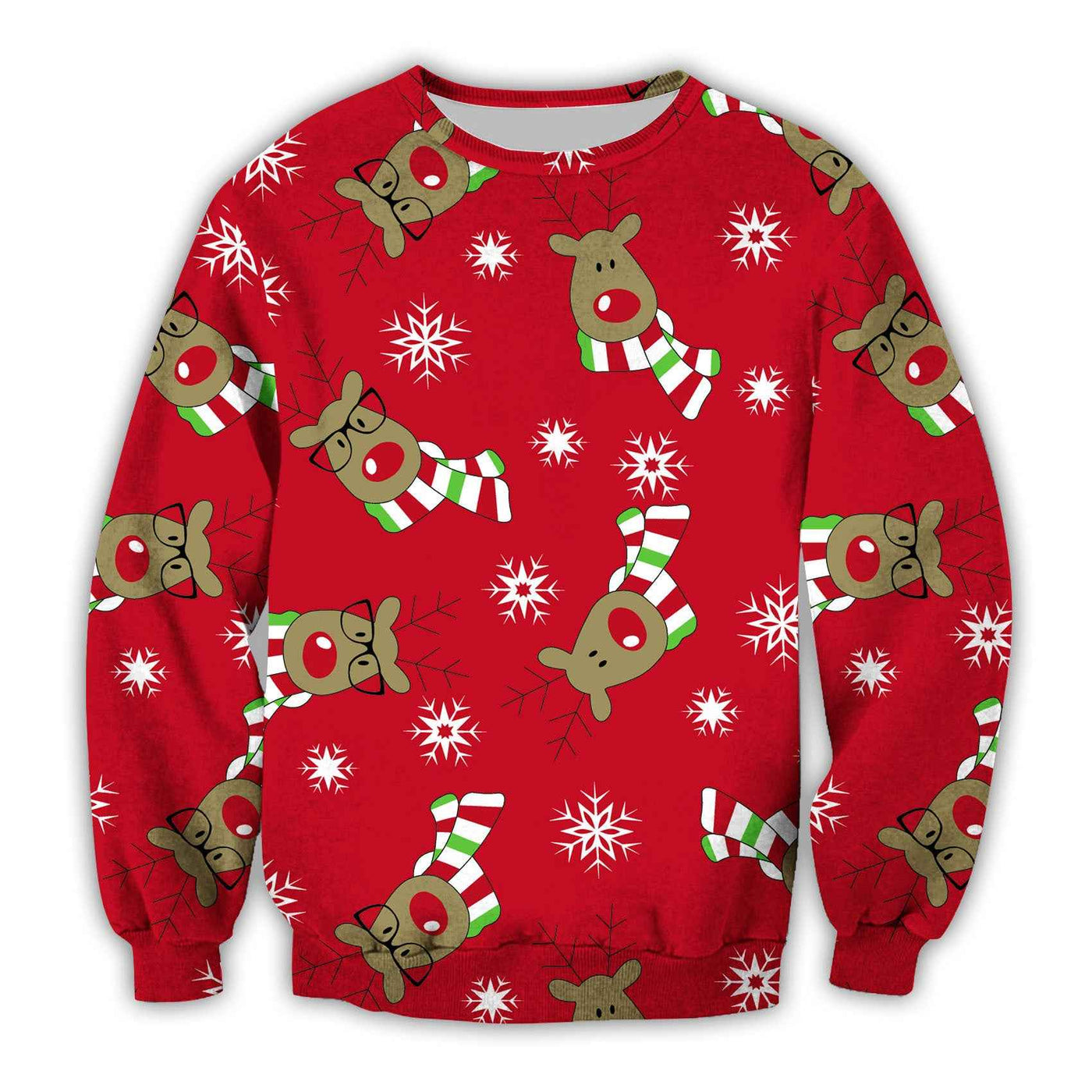 3D Digital Printing Christmas Hoodie