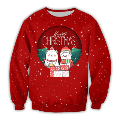 3D Digital Printing Christmas Hoodie