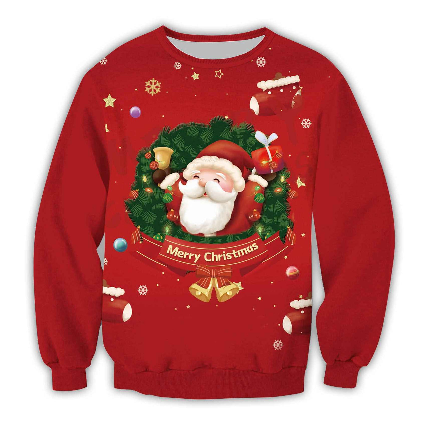 3D Digital Printing Christmas Hoodie