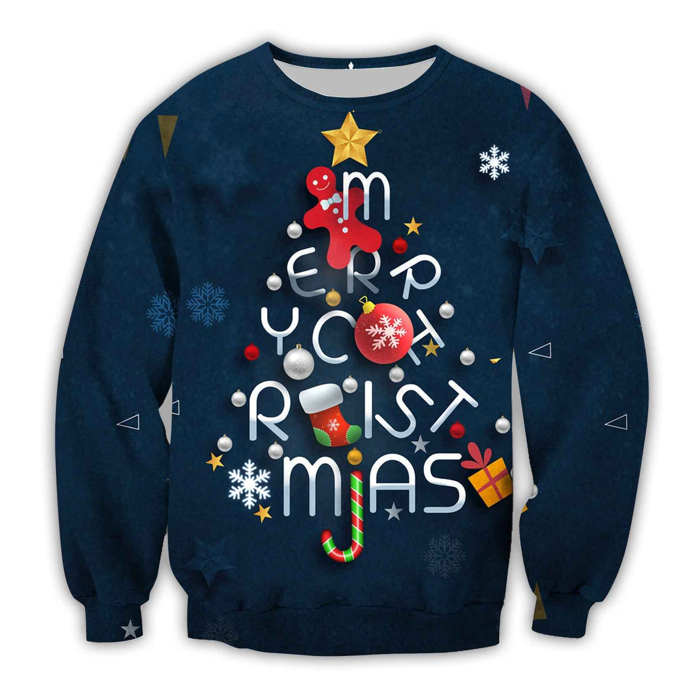 3D Digital Printing Christmas Hoodie