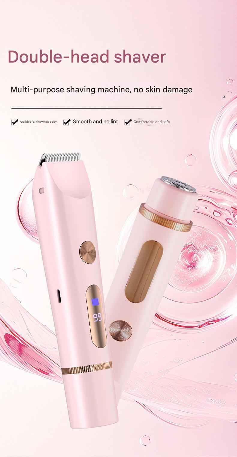 Women's Hair Trimmer, Baby Hair Clipper, Women's Pubic Hair Trimmer, Hair Removal Device, Dry And Wet Use