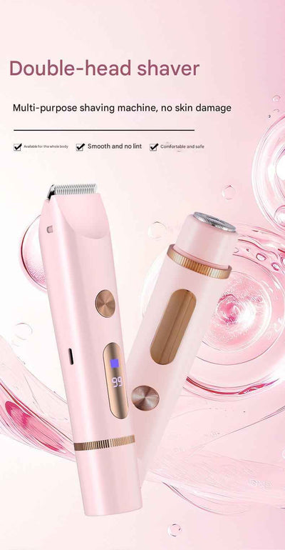 Women's Hair Trimmer, Baby Hair Clipper, Women's Pubic Hair Trimmer, Hair Removal Device, Dry And Wet Use