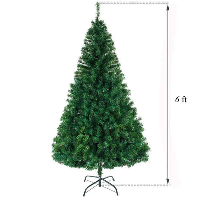6ft 1050 Branch Christmas Tree Green