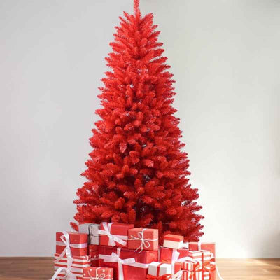 PVC Christmas Tree, Christmas Decorations, Red