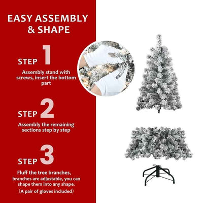 PVC, Christmas Tree, Christmas Decorations,  With Lights