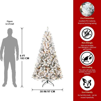 PVC, Christmas Tree, Christmas Decorations,  With Lights