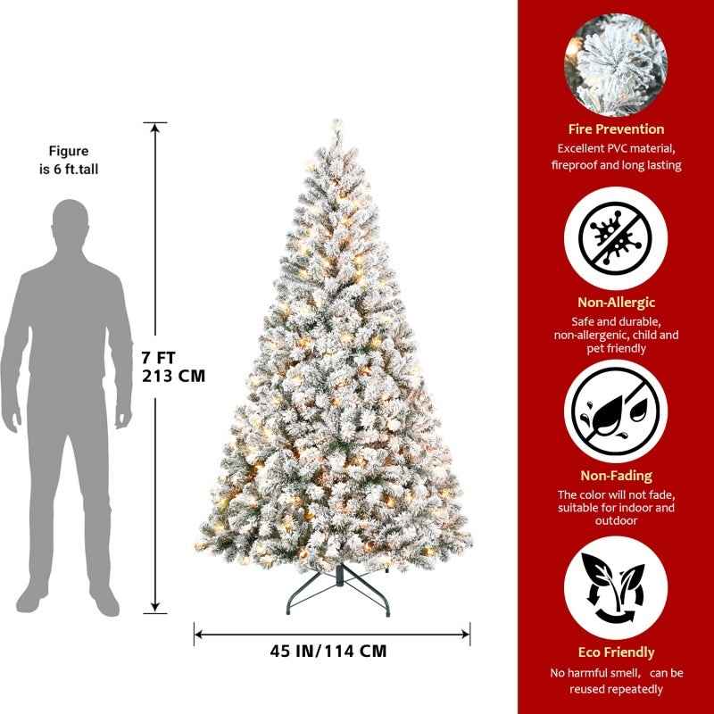 PVC, Christmas Tree, Christmas Decorations,  With Lights