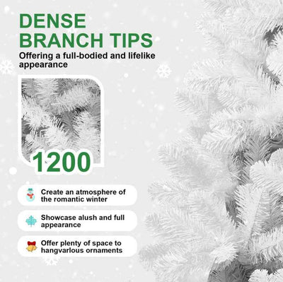 White Christmas Tree