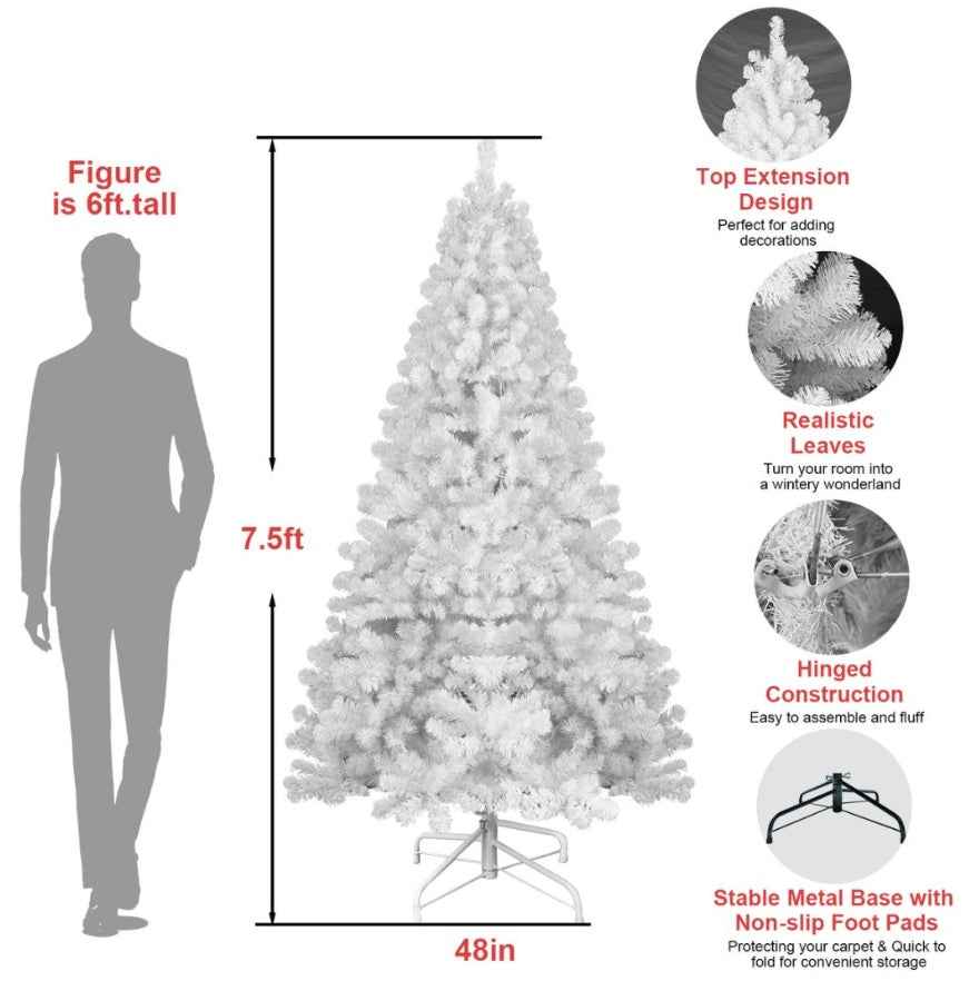 White Christmas Tree
