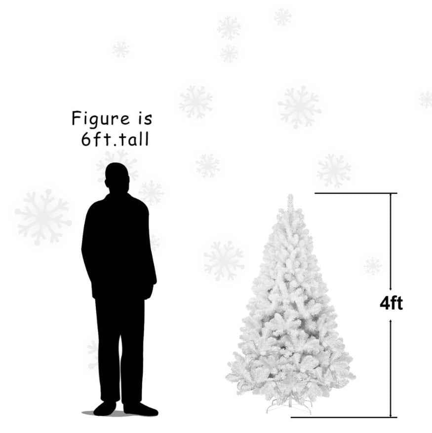 White Christmas Tree