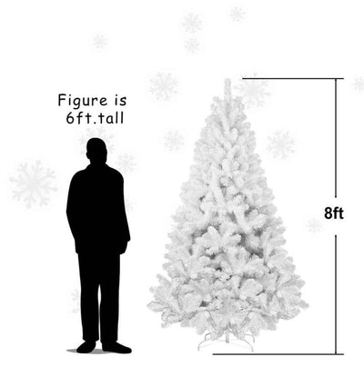 White Christmas Tree