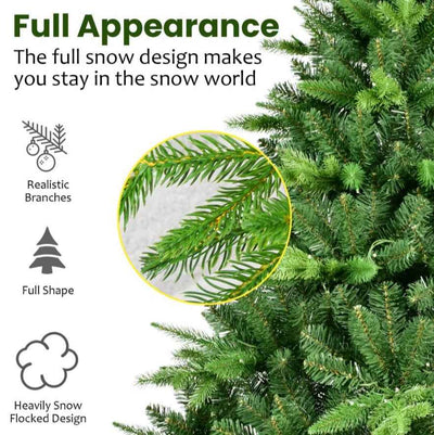 Christmas Tree 5,6,7,8,9ft PE PVC Hybrid Tree,hybrid Auto Tree Steel Wire,wire