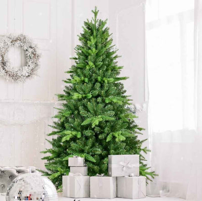 Christmas Tree 5,6,7,8,9ft PE PVC Hybrid Tree,hybrid Auto Tree Steel Wire,wire