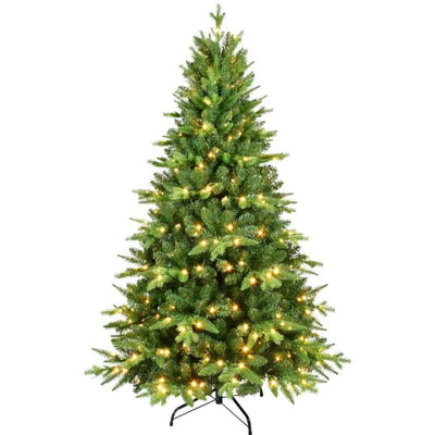Christmas Tree 5,6,7,8,9ft PE PVC Hybrid Tree,hybrid Auto Tree Steel Wire,wire