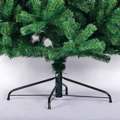 6-foot Artificial Christmas Tree, PVC Fir Tree, Foldable Metal Bracket