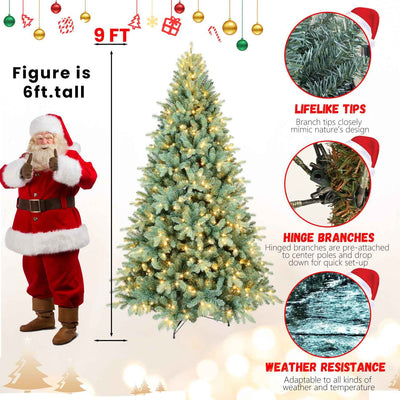 PE, PVC Christmas Tree, Christmas Decorations, With Lights