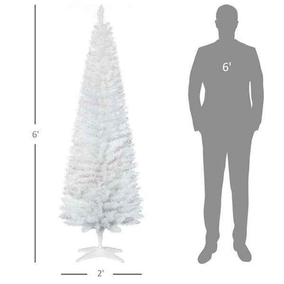 White Christmas Tree