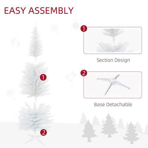 White Christmas Tree