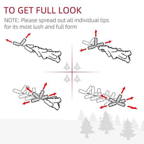 White Christmas Tree