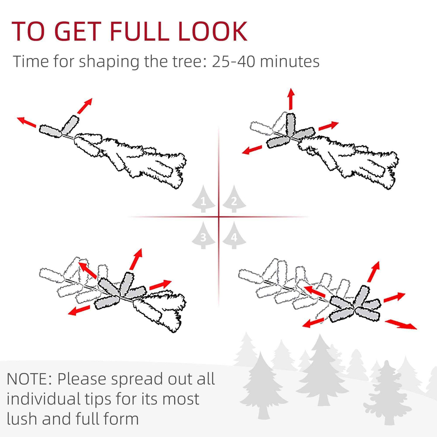 5ft Flocked Christmas Tree, Pencil Christmas Tree With Realistic Branch Tips, Folding Metal Stand, Green