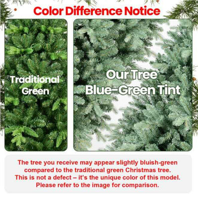 Artificial 5ft Blue Green Tint Christmas Tree